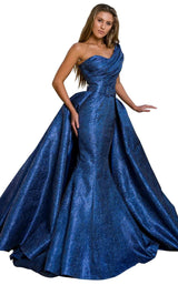 MNM Couture F00613 Royal-Blue