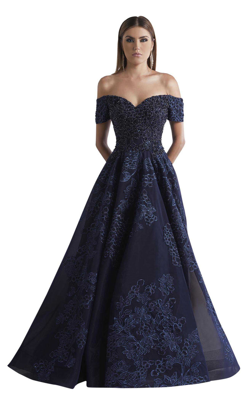 Azzure Couture FM1023 Navy