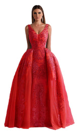 Azzure Couture FM1033 Red