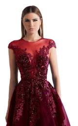 Azzure Couture Burgundy