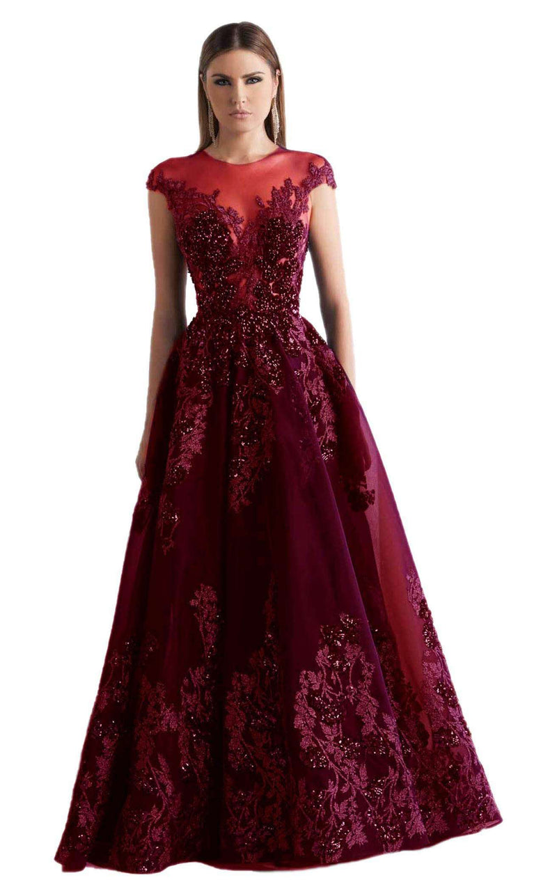 Azzure Couture Burgundy