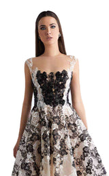 Azzure Couture FM1035 Black/Ivory