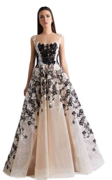 Azzure Couture FM1035 Black/Ivory