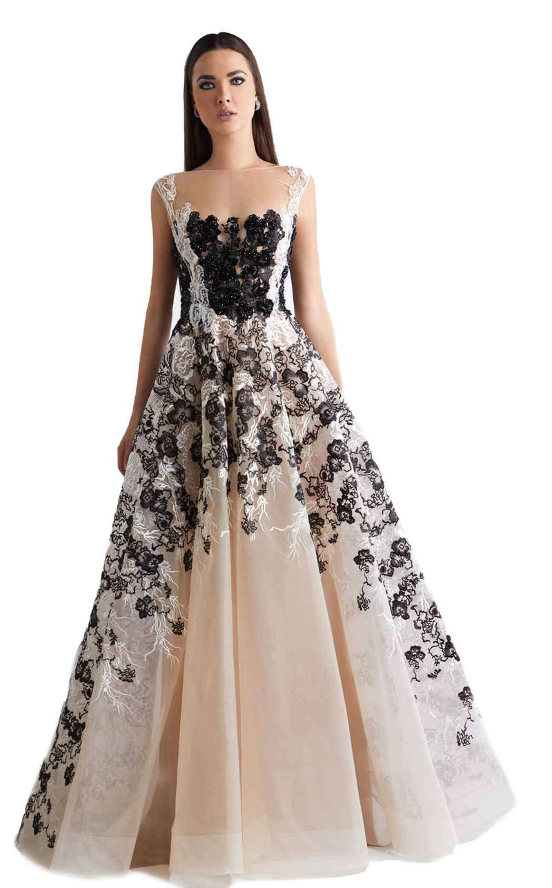 Azzure Couture FM1035 Black/Ivory