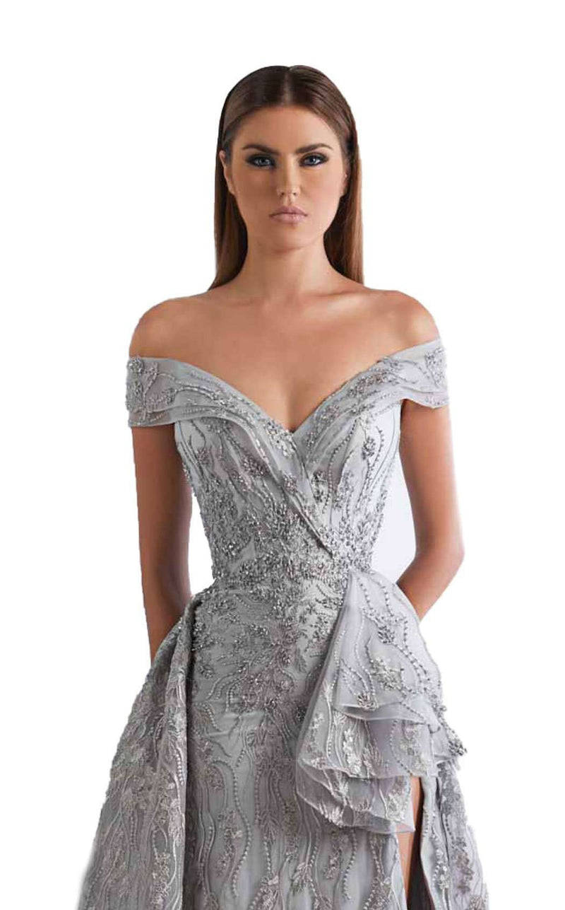 Azzure Couture 1042 Silver