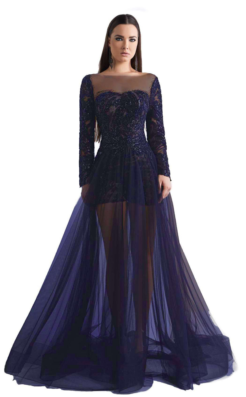 Azzure Couture FM1049 Navy