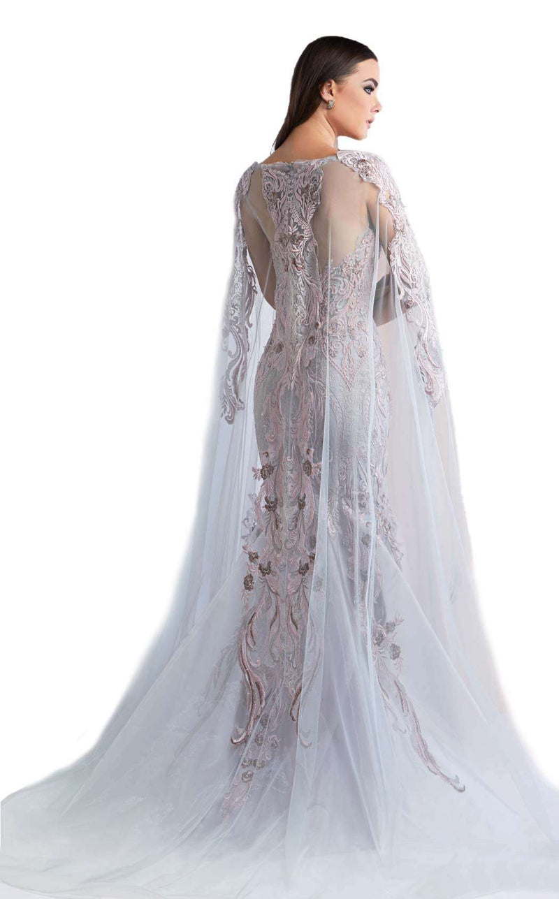 Azzure Couture FM1086 Silver-Pink