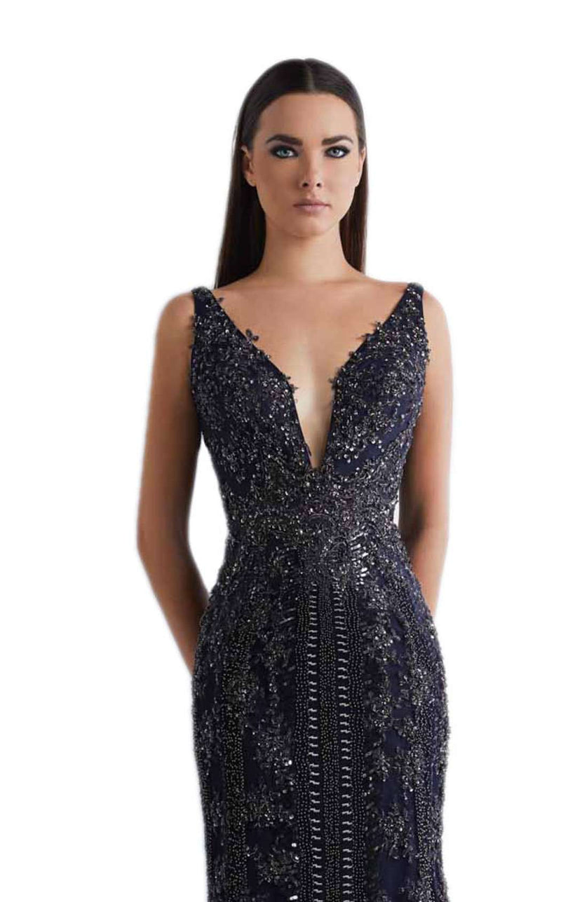 Azzure Couture FM1849 Navy