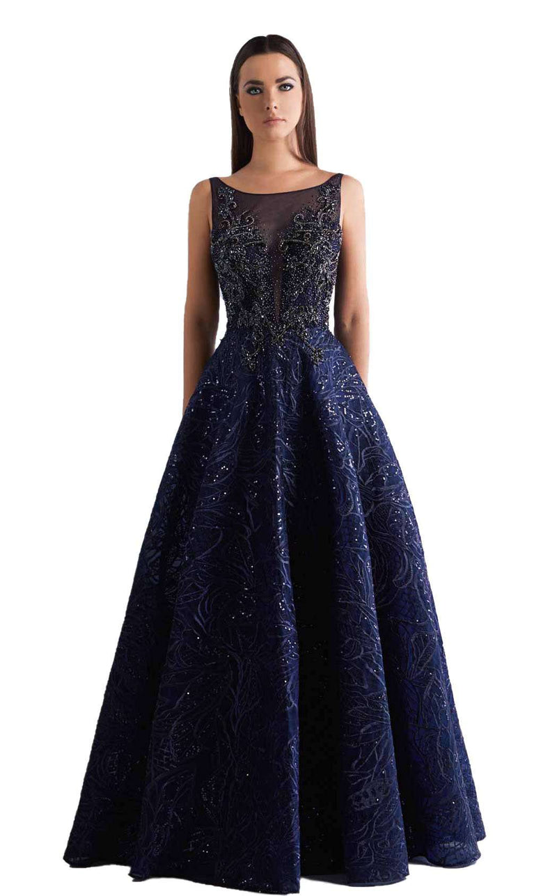 Azzure Couture FM1856 Navy