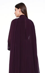 Zeena Zaki FW202113 Dark-Purple