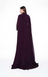 Zeena Zaki FW202113 Dark-Purple