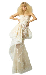 MNM Couture G0882 Ivory