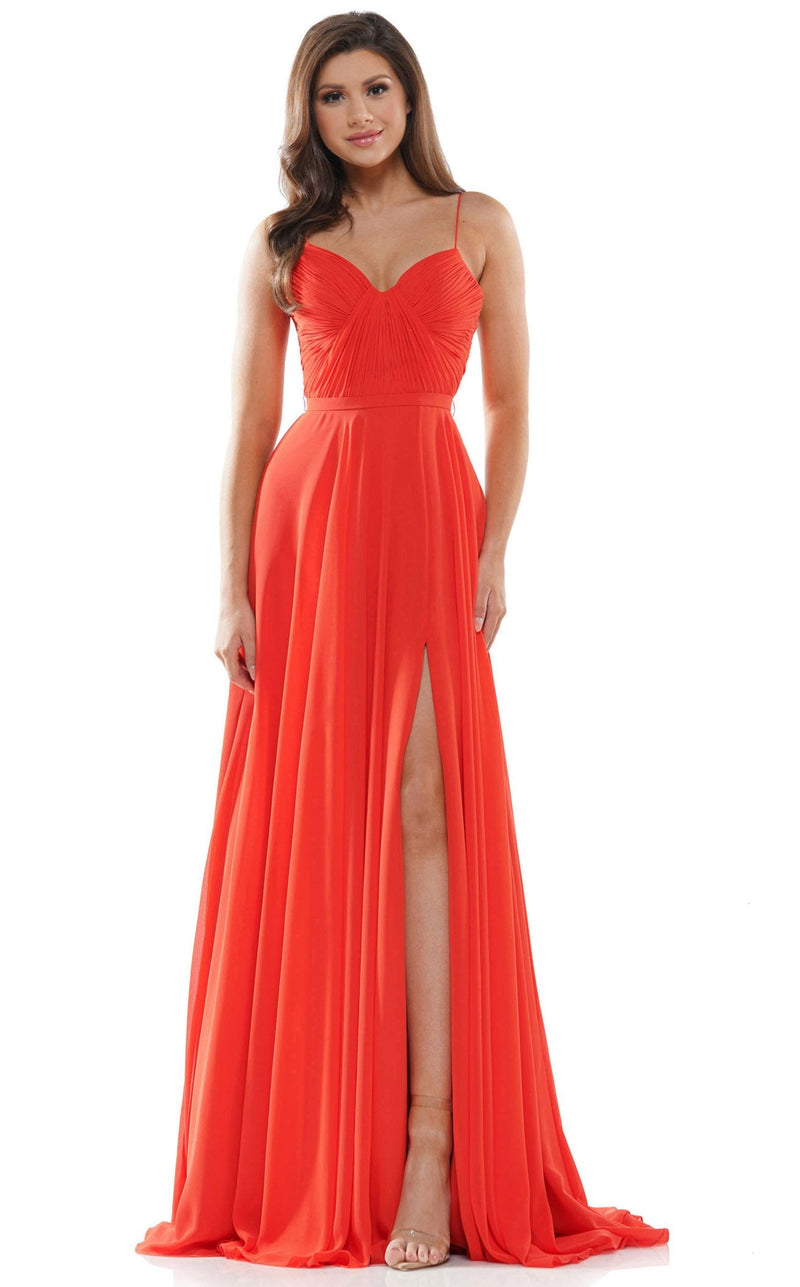 Colors Dress G1039 Orange