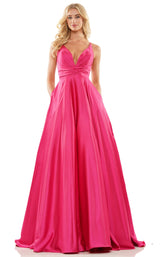 Colors Dress G1089 Hot Pink