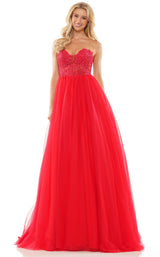 Colors Dress G1094 Red