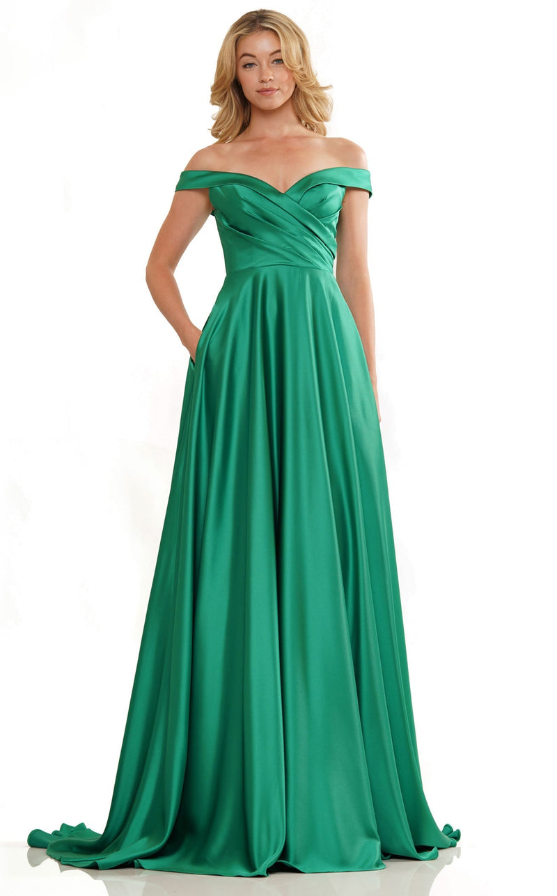 Colors Dress G1099 Emerald