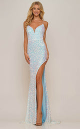 Colors Dress G1104 Baby Blue