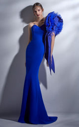 MNM Couture G1259 Royal Blue