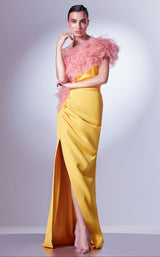 MNM Couture G1301 Yellow