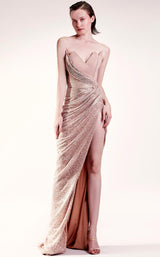 MNM Couture G1422 Beige