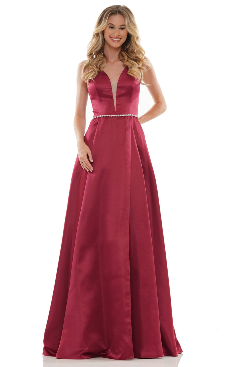 Colors Dress G900 Dress Wine