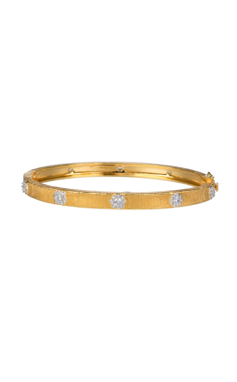 CZ by Kenneth Jay Lane JBR0125GO Clear-Gold