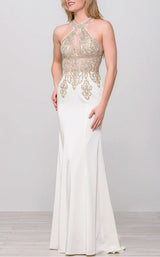 Jovani JVN33691bg Off White