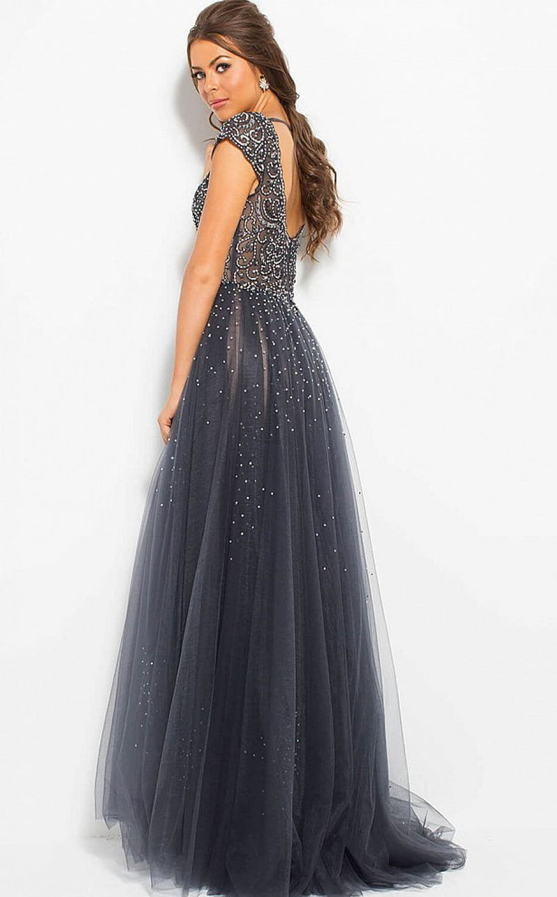 Jovani JVN60967bg Charcoal