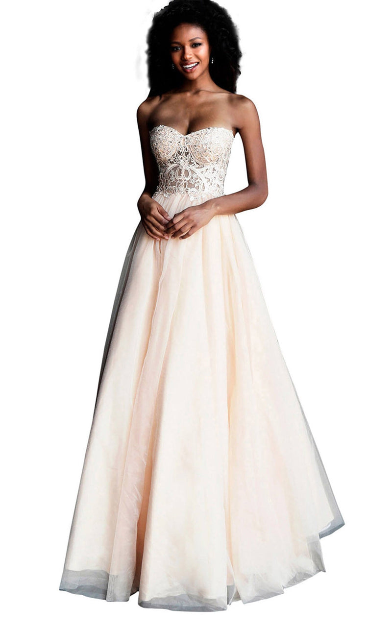 Jovani JVN67048BG Champagne