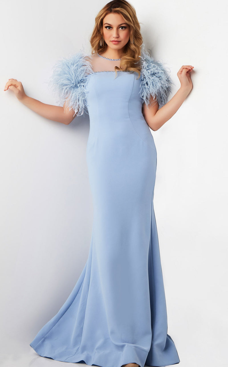 Jovani 07432 Light Blue