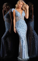 Jovani 22946 Light Blue