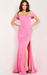 Jovani 23366 Hot Pink