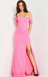 Jovani 23366 Hot Pink