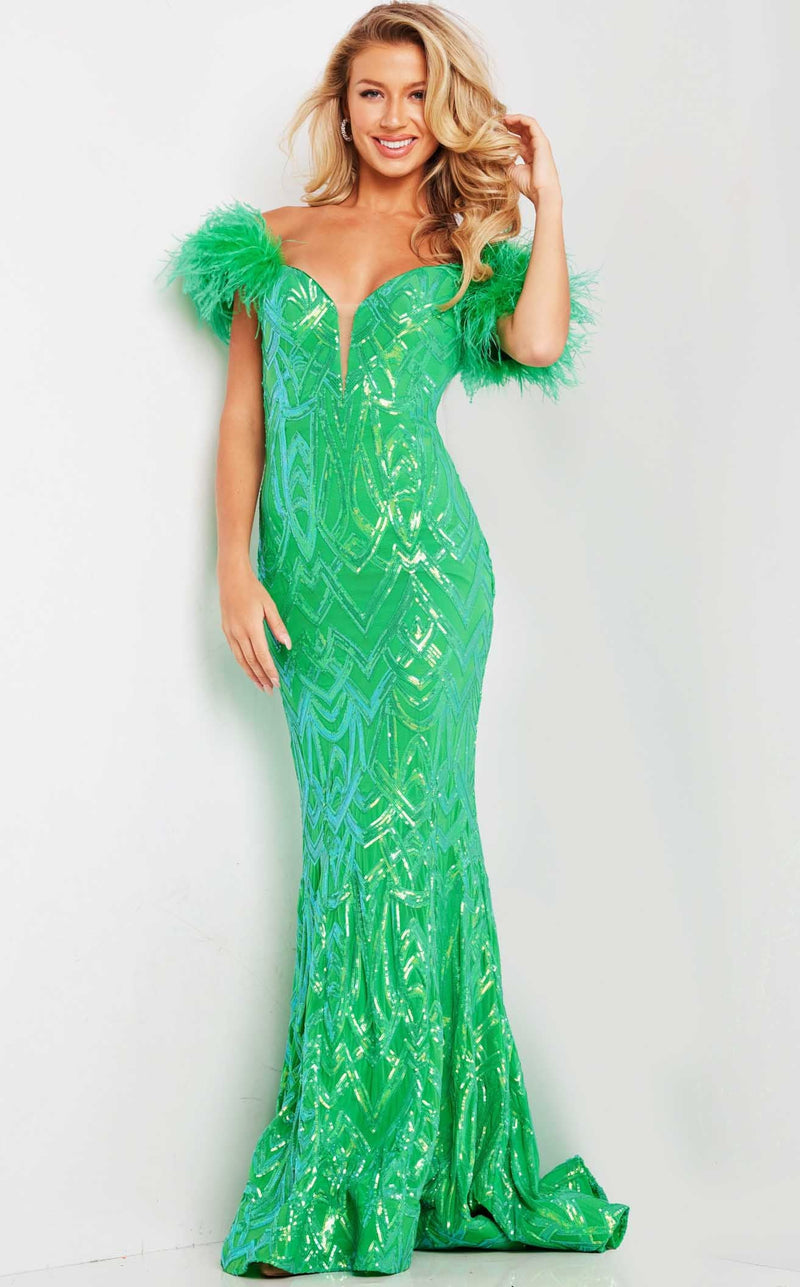 Jovani 23383 Green