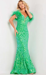 Jovani 23383 Green