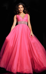 Jovani 24564 Hot Pink