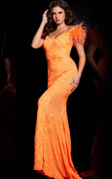 Jovani 26041 Orange