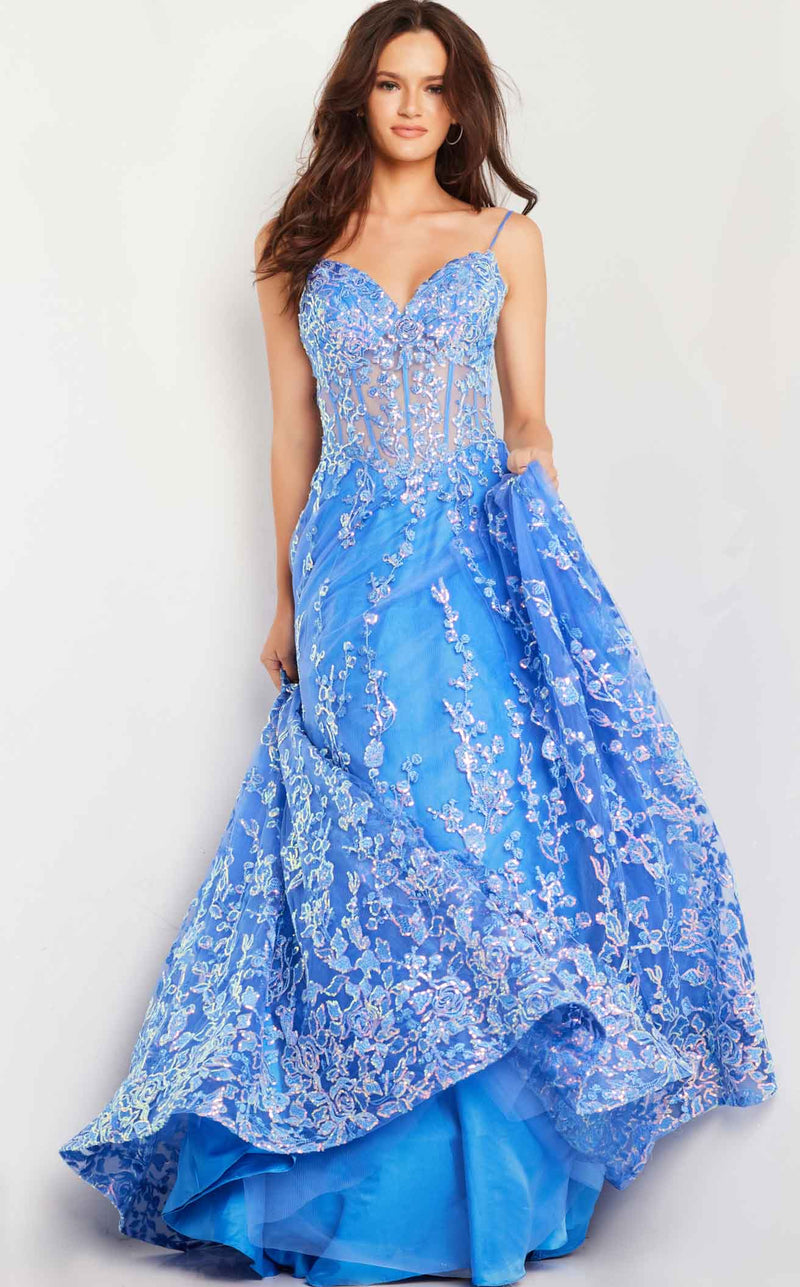 Jovani 29072 Turquoise