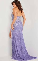 Jovani 36537 Lilac/Silver