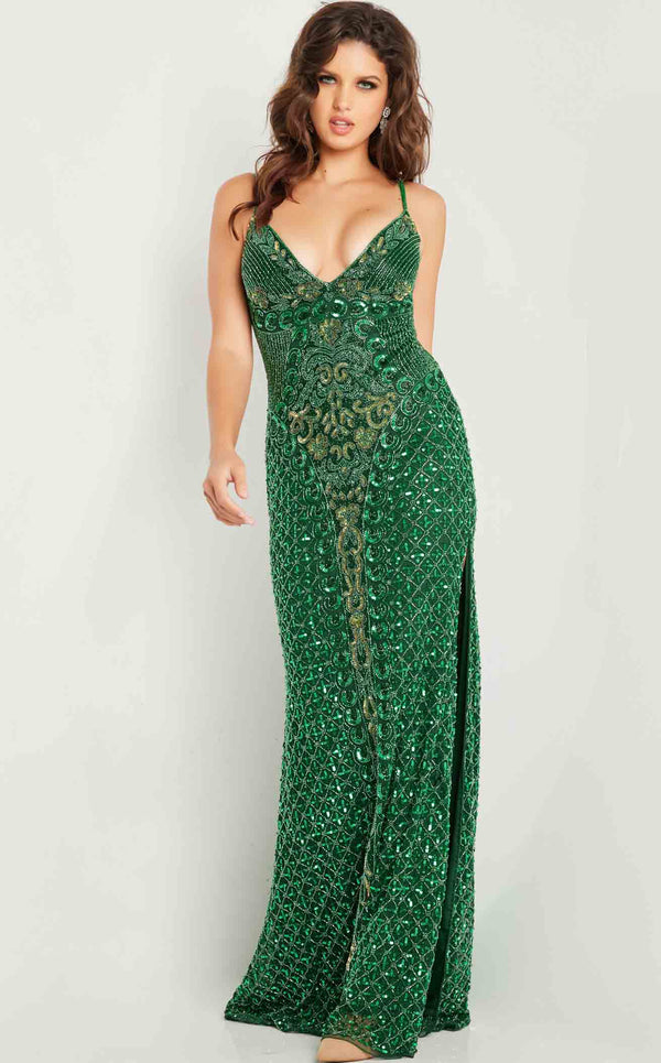 Jovani 36643 Emerald