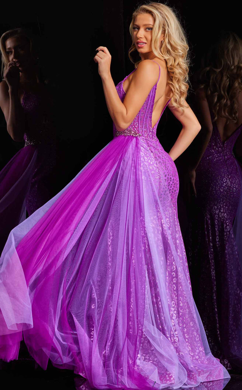 Jovani 36653 Purple