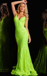 Jovani 36656 Neon Green