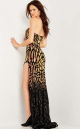 Jovani 37313 Black/Gold