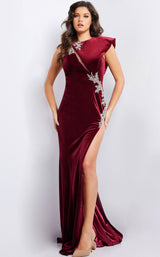 Jovani 37341 Burgundy