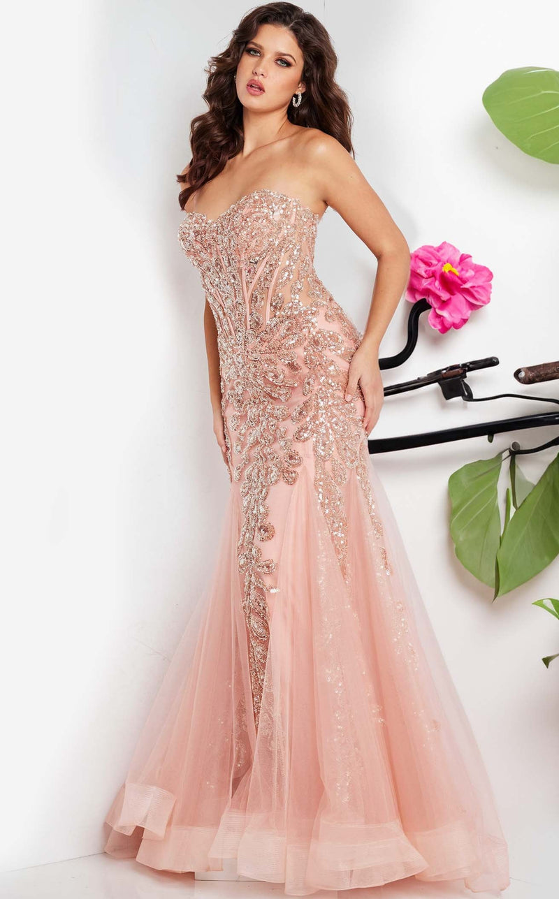 Jovani 37412 Blush