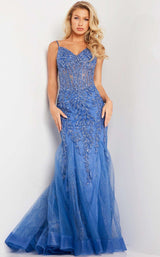 Jovani 37416 Cloud Blue