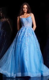 Jovani 37421 Blue