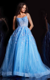 Jovani 37421 Blue