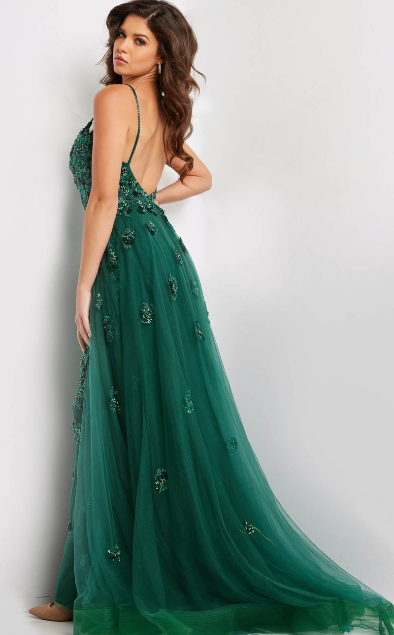 Jovani 39434 Emerald-Emerald