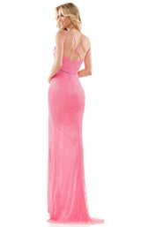 Colors Dress K153 Hot Pink